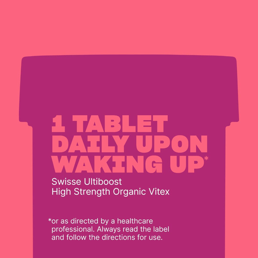 swisse ultiboost high strength organic vitex pms relief