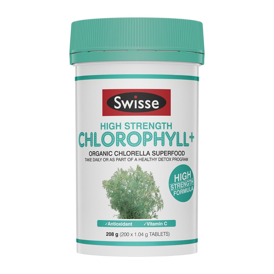 swisse high strength chlorophyll chlorella superfood