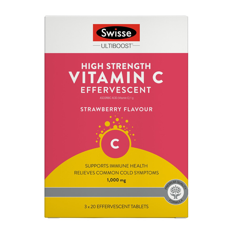 swisse ultiboost high strength vitamin c effervescent immune support