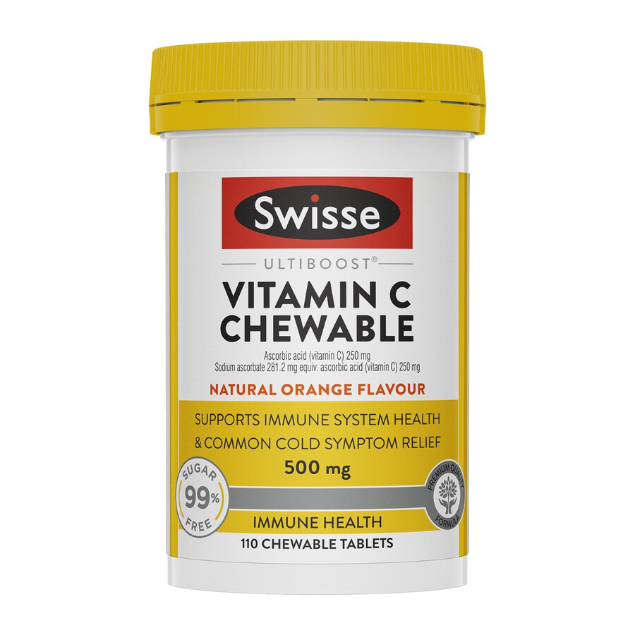 swisse ultiboost vitamin c chewable immune system health support