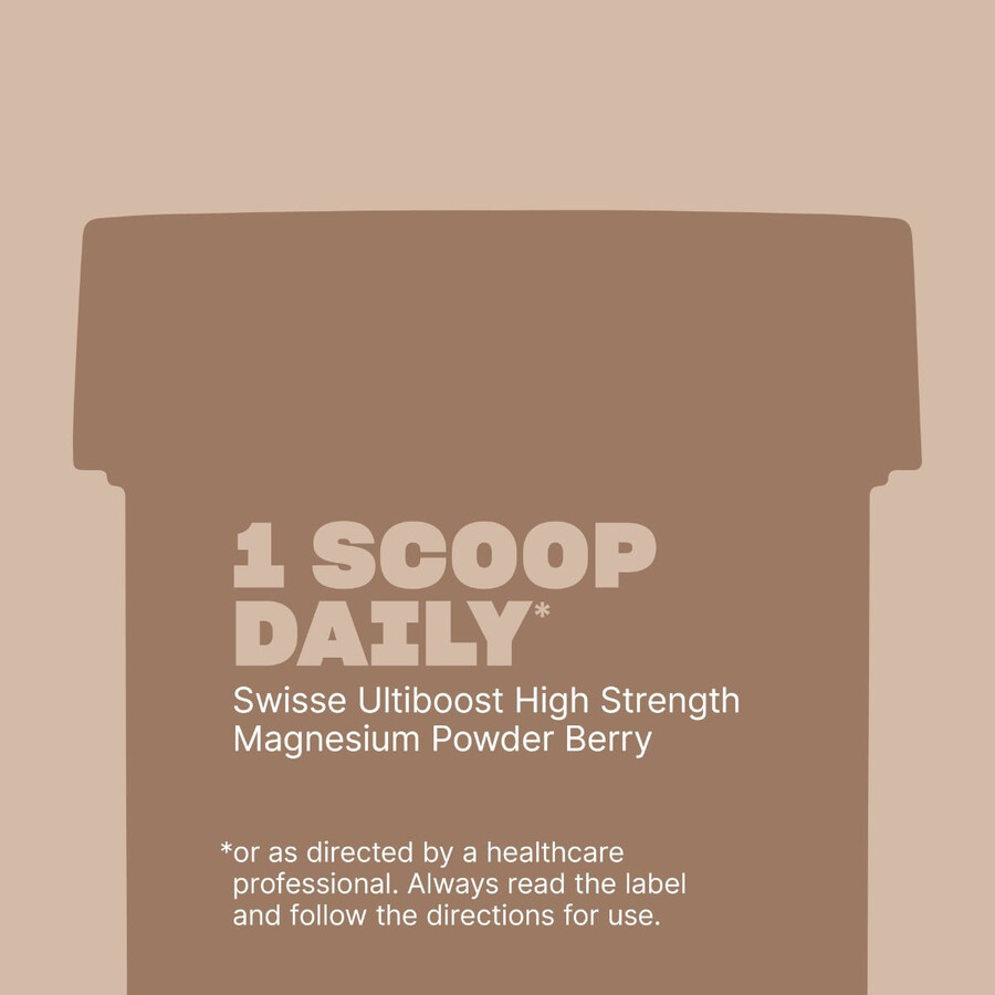 swisse ultiboost high strength magnesium powder berry