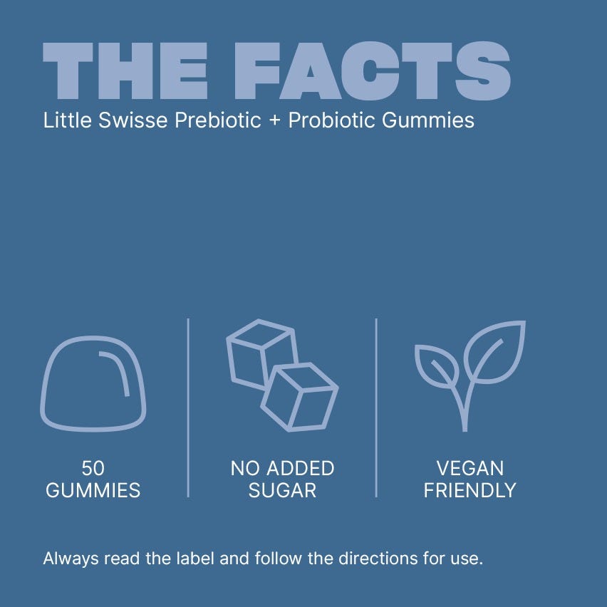 little swisse prebiotic probiotic gummies
