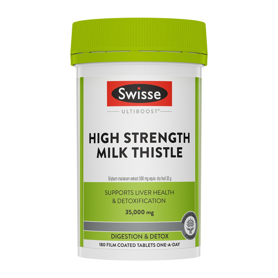 swisse ultiboost high strength milk thistle digestion detox