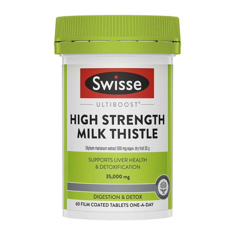swisse ultiboost high strength milk thistle digestion detox