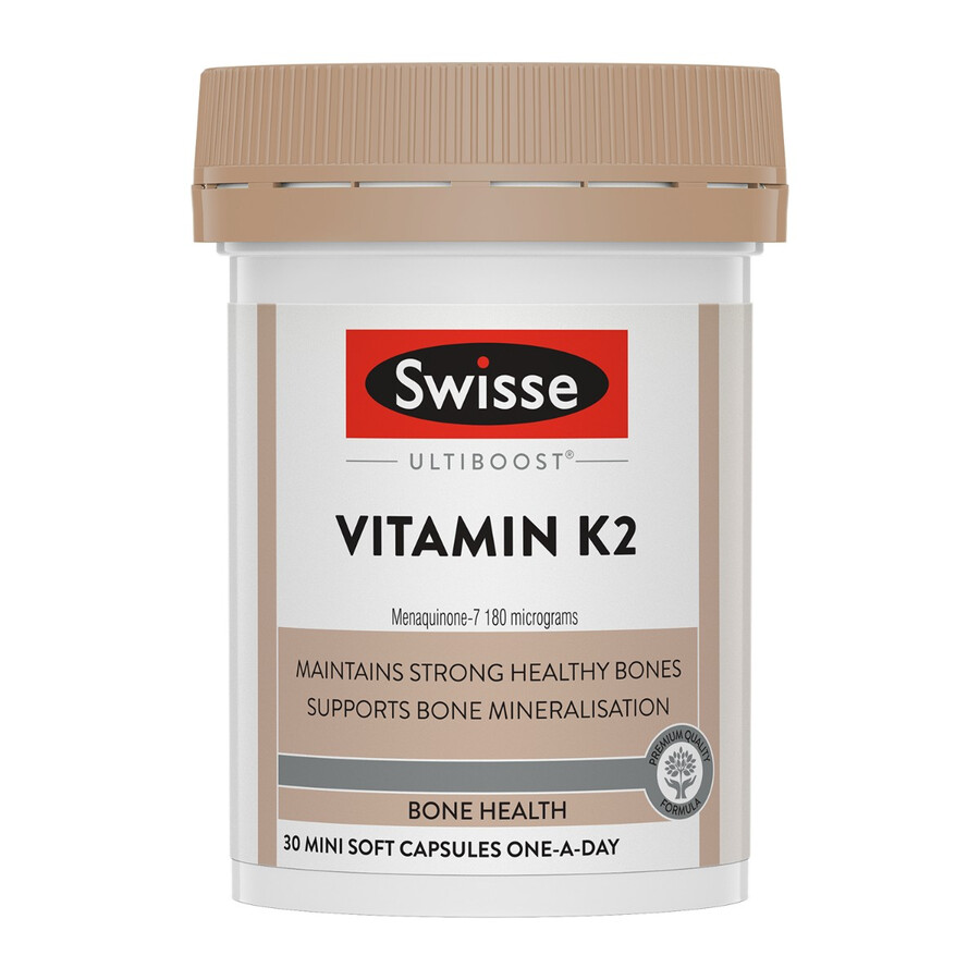 swisse ultiboost vitamin k2 strong healthy bone support