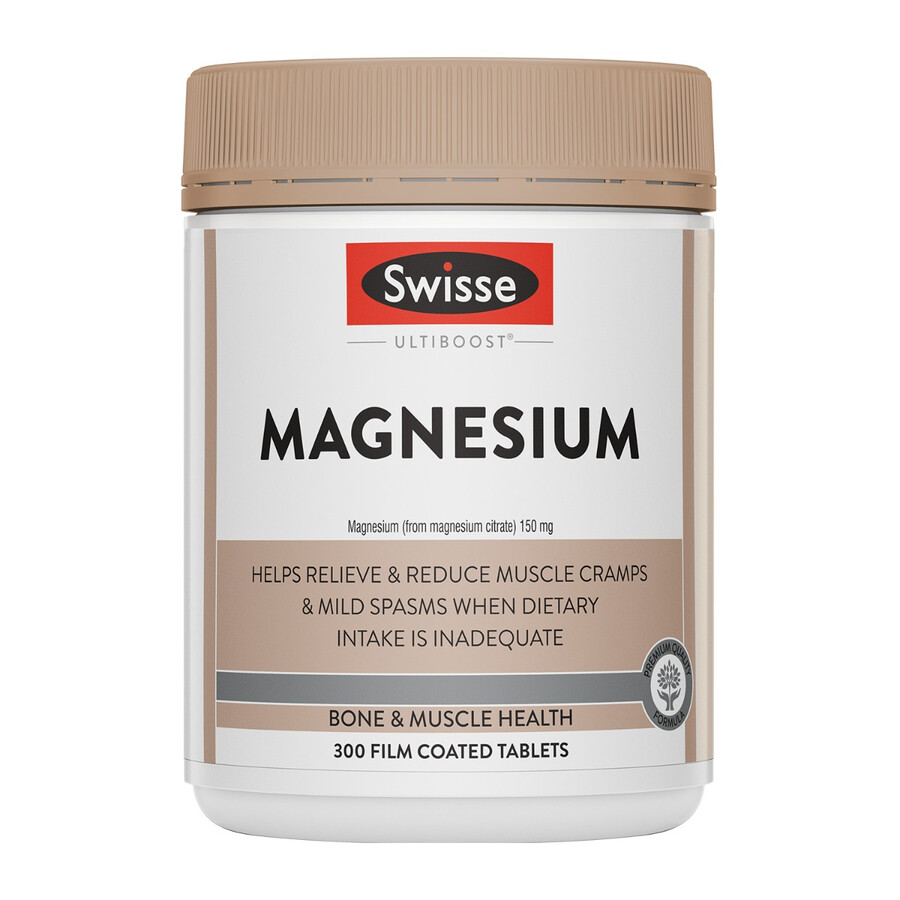 swisse ultiboost magnesium healthy muscle function support