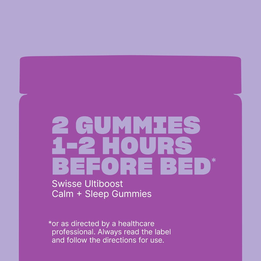 swisse ultiboost calm sleep gummies with passionflower