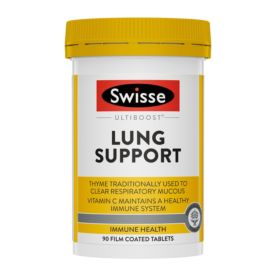swisse ultiboost lung support herbal blend for immune health