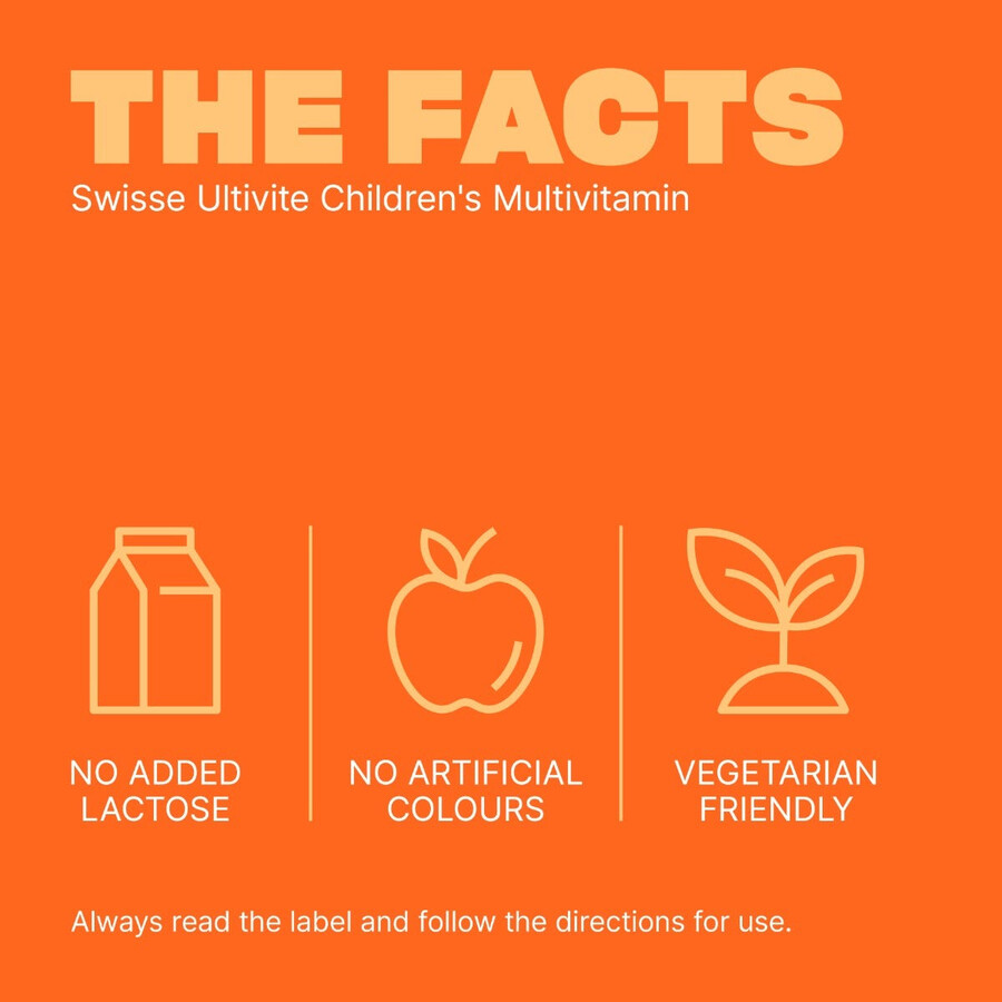 swisse ultivite childrens multivitamin immune system health