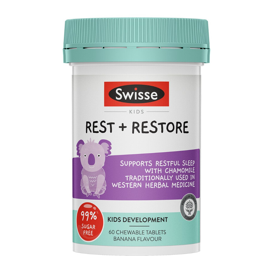 swisse kids rest restore healthy sleep pattern support