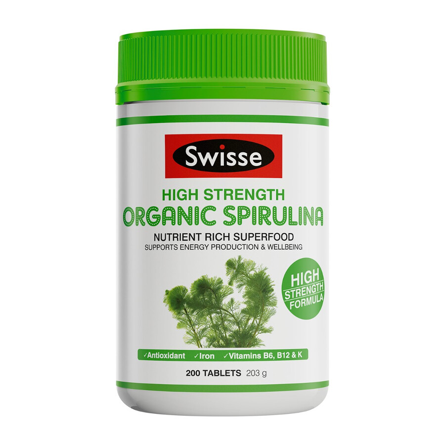 swisse high strength organic spirulina