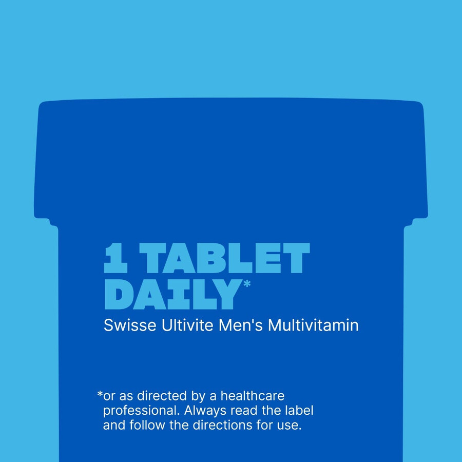 swisse ultivite mens multivitamin energy production support