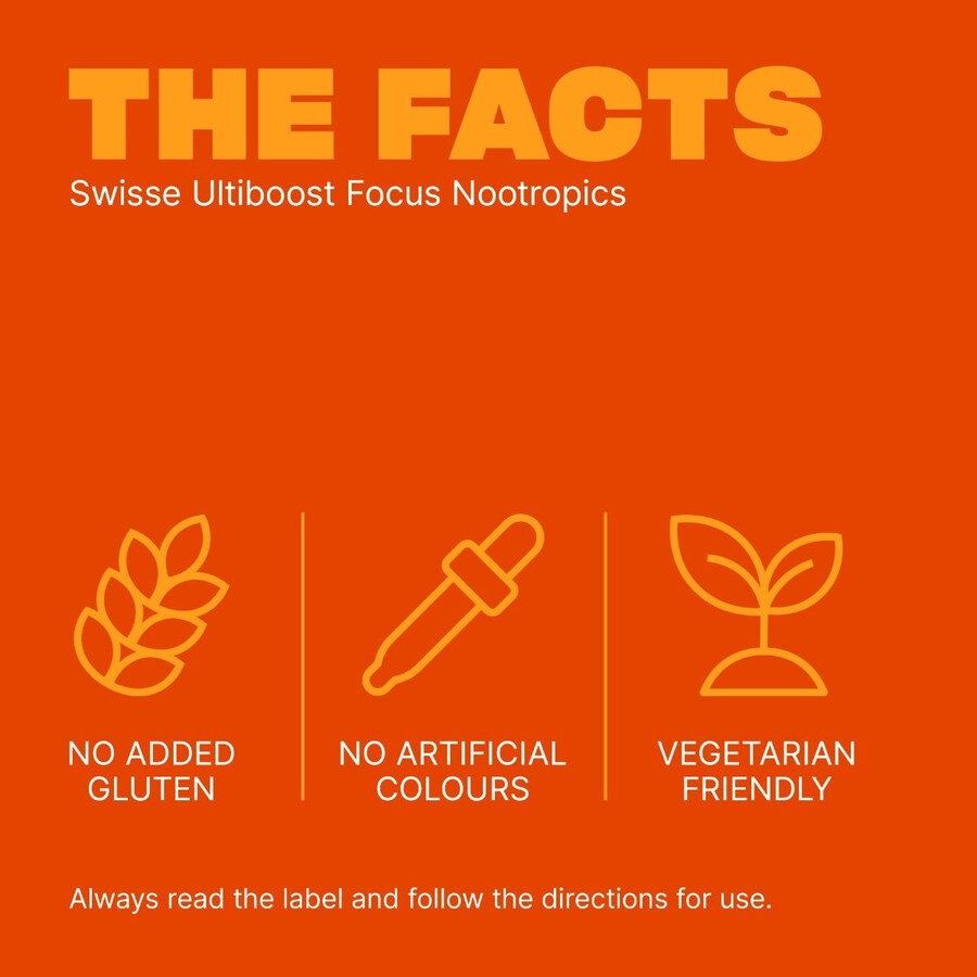 swisse ultiboost focus nootropics with cereboost