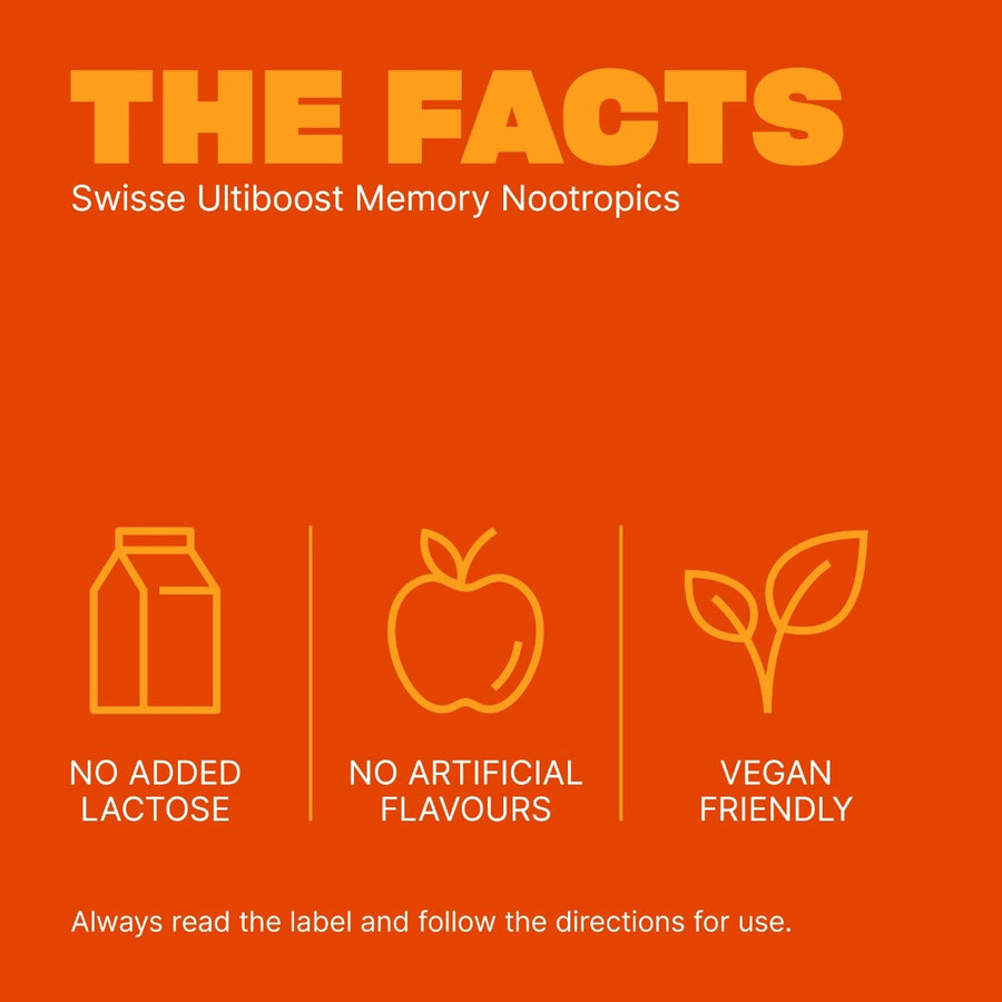swisse ultiboost memory nootropics advanced brain complex