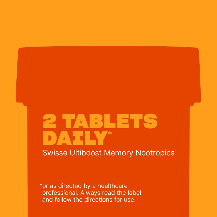 swisse ultiboost memory nootropics advanced brain complex