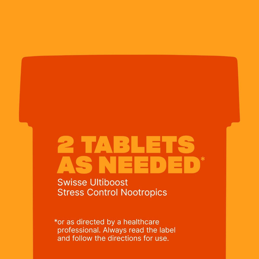 swisse ultiboost stress control nootropics advanced brain complex