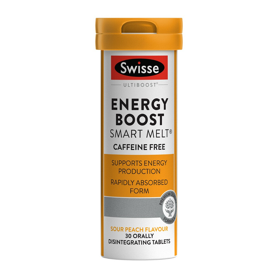 swisse ultiboost energy boost smart melt caffeine free