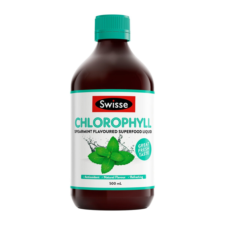 swisse chlorophyll spearmint flavour superfood liquid detox