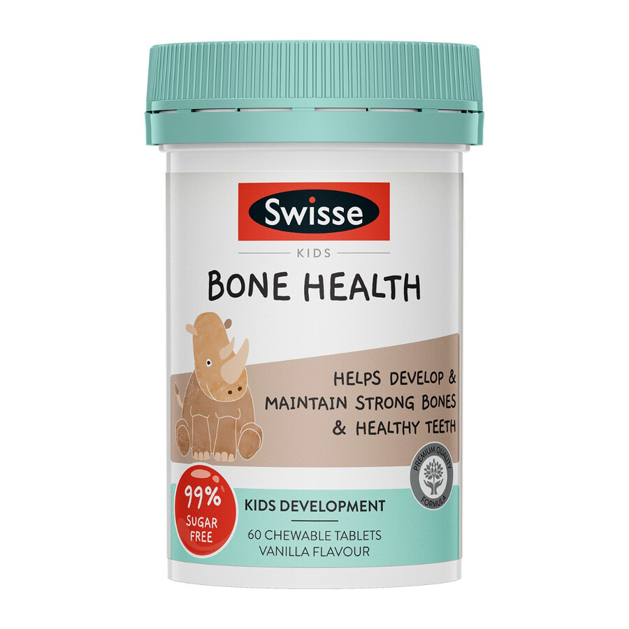 swisse kids bone health chewable tablets for bone teeth health support